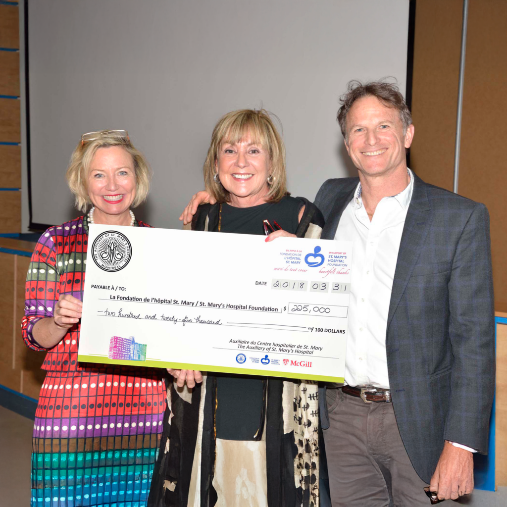 2018 Cynda Heward, Audrey Hayes, Dr. Dimentberg