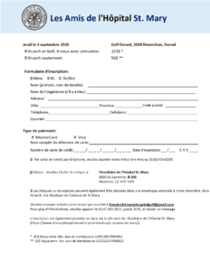 Inscription au tournoi de golf St.Mary FR 2026 - sm